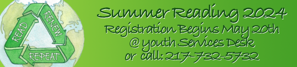 Summer Reading 2024 Banner. Click here to get more details.